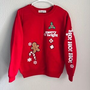 Wound Up Red Holiday Sweatshirt
